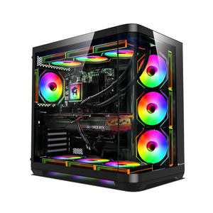 HAJAAN PhantomX Liquid Cooling Gaming PC - Intel Core i9 - 12th Gen Up to 5.2 GHz Processor, GeForce RTX 5060/ 5070 Graphics Card, 32GB - 64GB DDR4 RAM, 2TB NVMe SSD, Windows 11 Pro - New