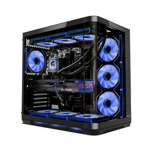 HAJAAN PhantomX Liquid Cooling Gaming PC, Intel Core i9 -14th Gen Up to 6.0GHz Processor, GeForce RTX 5070 / RTX 5070 Ti Graphics Card, 64GB - 128GB DDR5 RAM, 2TB - 4TB NVMe SSD, WiFi Ready / Windows 11 Pro - New