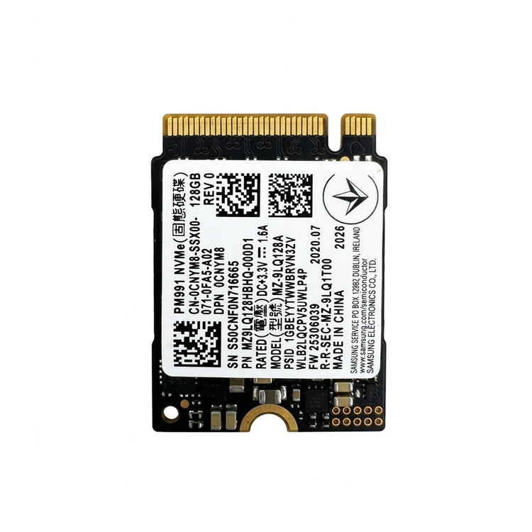 Mixed Brand Dell/Samsung/SK Hynix/Kioxia/Toshiba/WD  128GB M.2 2230 NVMe SSD for Laptop Desktop PC