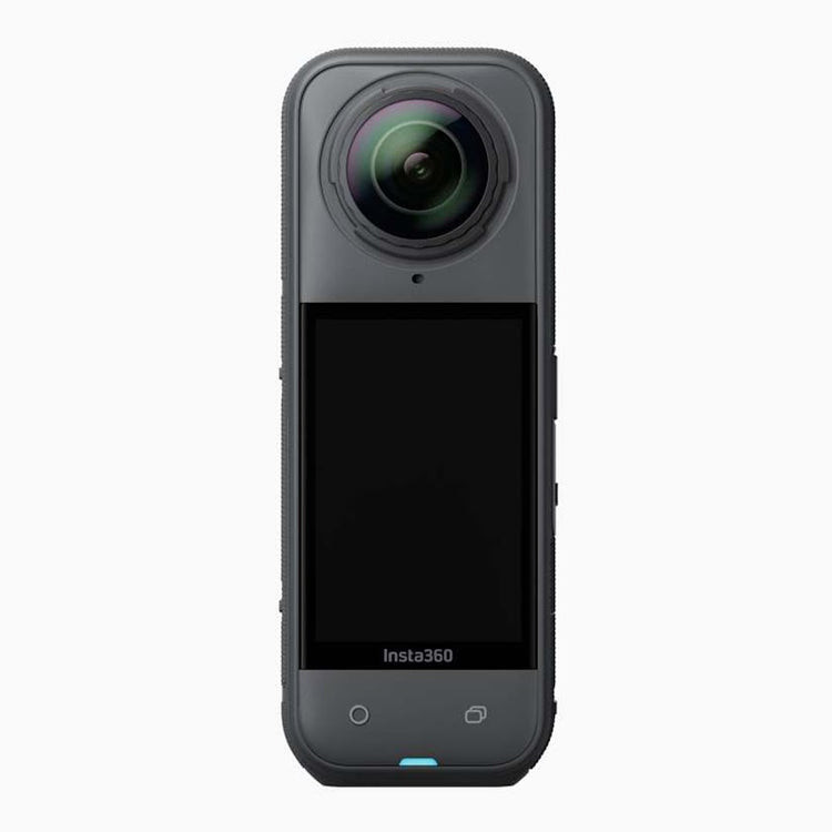 Insta360 Camera X5 Standard Bundle - Waterproof 8K 360 Action Camera, Built-in Wind Guard, Invisible Selfie Stick Effect With Replaceable Lens Guards (CINSAAHA-X501)