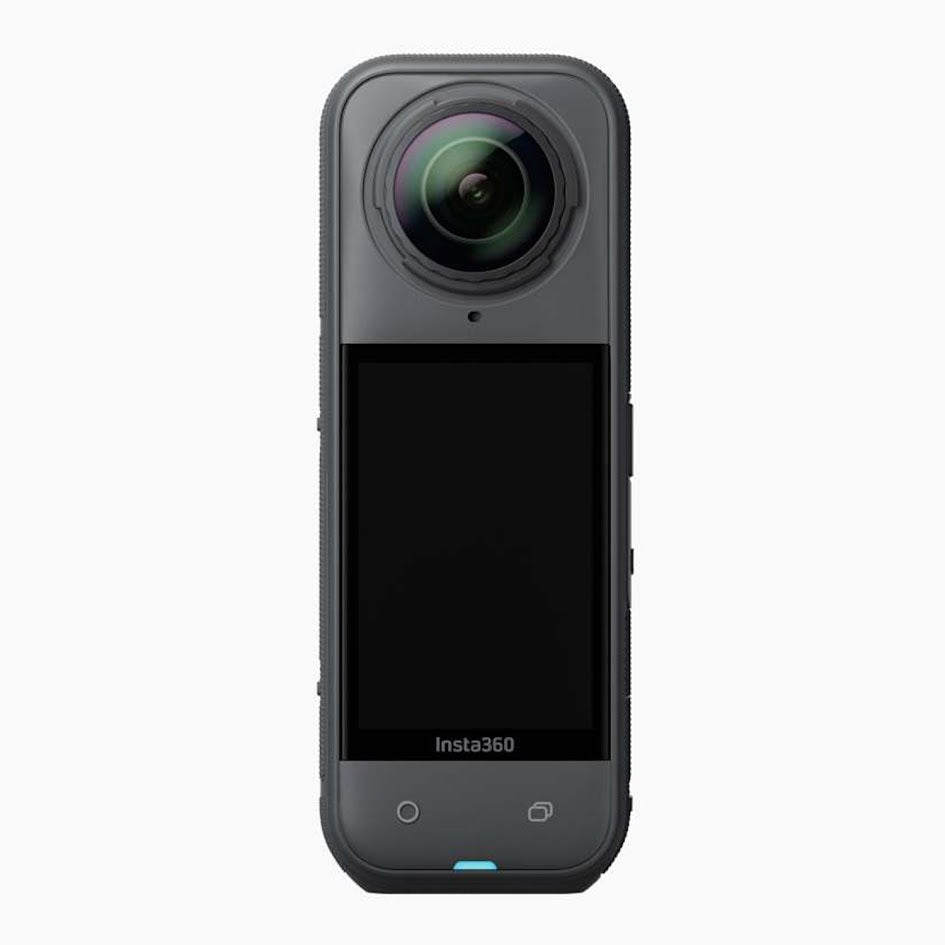 Insta360 Camera X5 Standard Bundle - Waterproof 8K 360 Action Camera, Built-in Wind Guard, Invisible Selfie Stick Effect With Replaceable Lens Guards (CINSAAHA-X501)